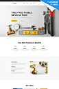 Plumberix - Plumbing MotoCMS 3 Landing Page Template #LandingPage #MotoCMS #Plumbing #Plumberix