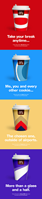 McDonald's麦当劳：孩子们都回来了 设计圈 展示 设计时代网-Powered by thinkdo3
