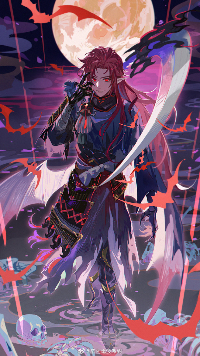 #阴阳师夜刀神# 太帅了速摸了一张！