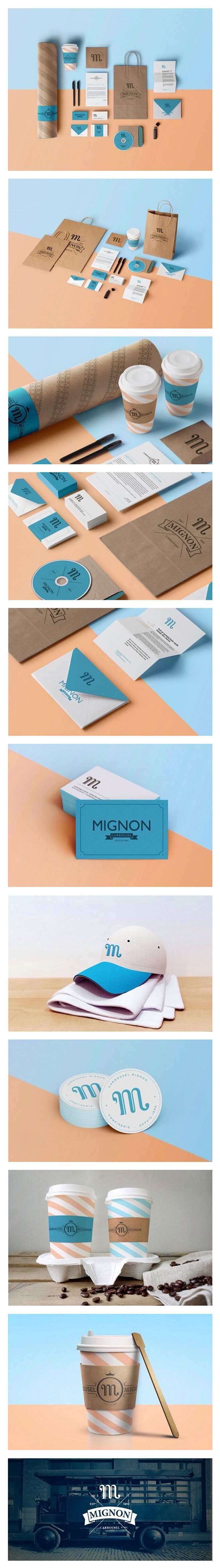Mignon糕点品牌视觉设计