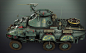 SCIFI WW2 ALLIED RECON VEHICLE