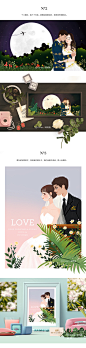 那些关于婚礼的插画设计（二） | 桔Piang - 原创作品 - 涂鸦王国插画
