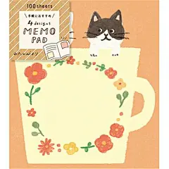 现货 日本 古川纸工秋季限定 文具饮品小花 便签留言本-淘宝网