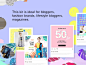 Styled Social Media Kit 40个媒体模板非常适合博客和时尚