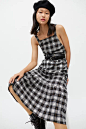 Urban Renewal Remnants Flannel Apron Dress : Shop Urban Renewal Remnants Flannel Apron Dress at Urban Outfitters today. Discover more selections just like this online or in-store.  Shop your favorite brands and sign up for UO Rewards to receive 10% off yo