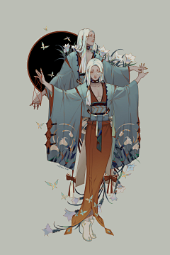无里采集到插画一见钟情