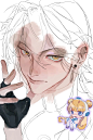 画了张很喜欢的脸_1_咩咩邪龙_来自小红书网页版