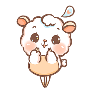 卡通动物png素材动物手绘动物漫画小动物动物卡通装饰卡通元素可爱萌