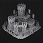 Thorn Castle, Roman Agieiev : Highpoly modeled in 3ds Max, ZBrush. Textured and rendered in VRay.