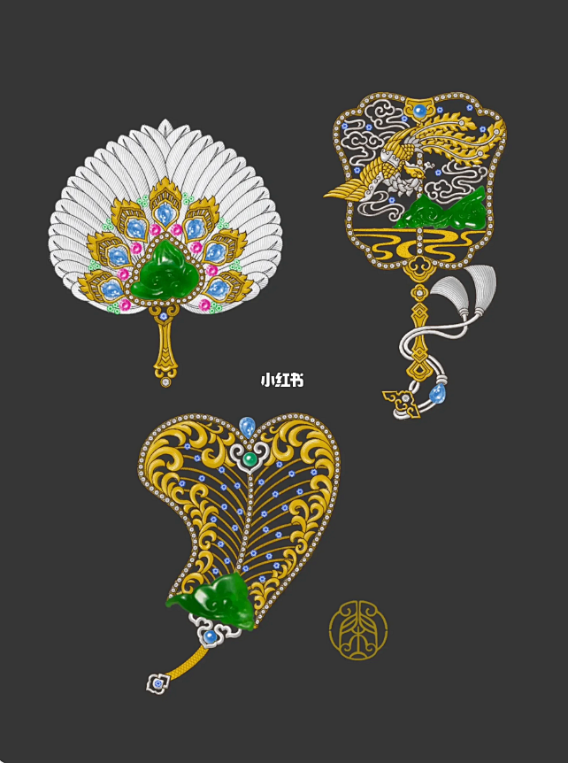 中国风新古典珠宝首饰设计 (5)