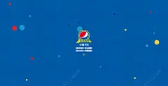 百事可乐标志蓝色海报背景墙高清素材 免费下载 页面网页 平面电商 创意素材