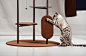 Three Poles Cat Tower - Pet Living Design : Three Poles Cat Tower