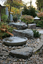 Japanese Style Entrance Garden and Formal Koi Pond asian-garden