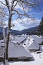 Ouchi-juku, Fukushima, Japan