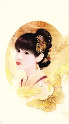 台湾插画家德珍(DerJen):中国古典女性插画欣赏