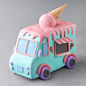 J o s e on Instagram: “Ice Cream Truck Cake ✨”