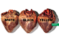 1996 Hearts 
三颗心脏分别印上“白”“黑”“黄”字样。继续宣传反种族歧视的讯息。 
英国广告标准局等机构抗议，要求其撤下海报。