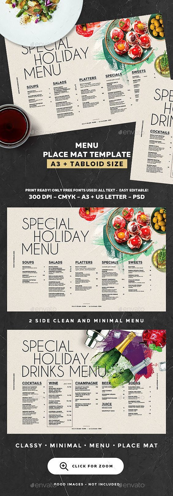 Menu Template — Phot...