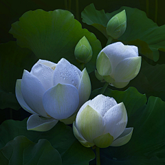 竹青闻采集到花