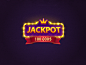 Jackpot ♠️ typography vector gold font typeface band crown illustration art ui design logo casino winner jackpot