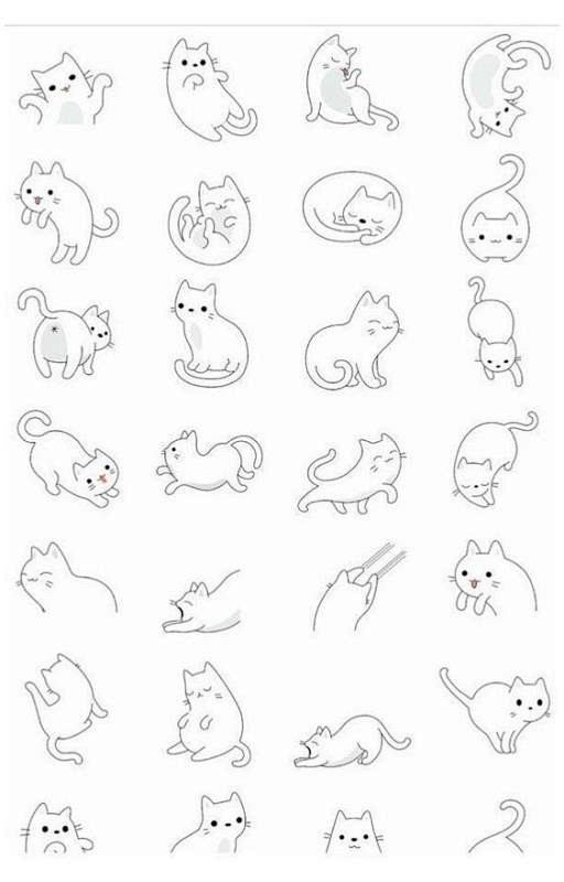 猫猫简笔画