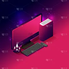 商务,抽象,现代,山,三维图形,蓝色,概念,创造力,未来,设计