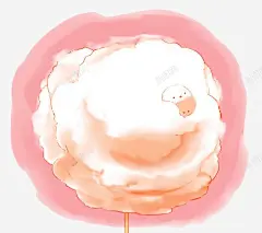 棉花糖小鸡 食物 元素 免抠png 设计图片 免费下载 页面网页 平面电商 创意素材