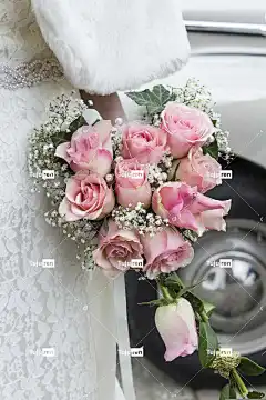 新娘捧花 花卉背景 花束 美丽的花朵 花朵 婚礼 自然 花壁纸