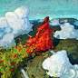 跟着画笔，游荡在虚幻的梦中 [爱你]

作者：Artem RHADS Chebokha  绘画软件：Photoshop CC  #从美到美好#