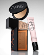 Photo by NARS Cosmetics on July 19, 2023. May be an image of one or more people, makeup, lipstick, pallette, cosmetics and text.