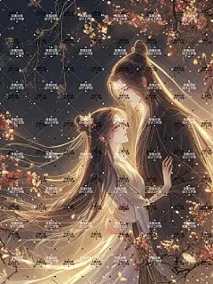 AI版权图古风男女1377