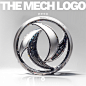 金属车标机甲LOGO