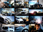 Storyboard (cars) : some of these are concept board,others for shooting.