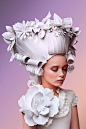 Skyscraper Wigs by Asya Kozina : Russian artist Asya Kozina is back with her towering sculptural wigs made out of paper.

“Following a similar aesthetic style to the ornamental wigs of the baroque and rococo periods, paper artist Asya Kozina creates ornat