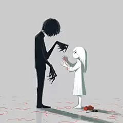 黑暗预警｜日本画师用致郁风插画，画出了每一个社会人的心声…… 