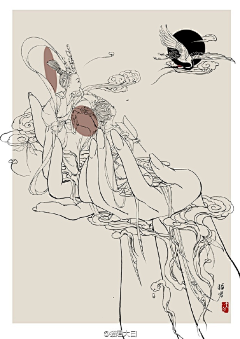 想知道什么呢采集到插画/手绘/待临摹