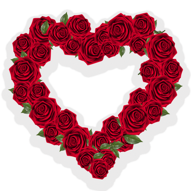 玫瑰花环png