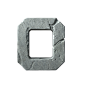 3D石头字 数字 26个英文字母 透明 PNG素材 3D碎石组合英文字母 半透明 气球 阿拉伯数字 钢铁英文字体 镂空数字PNG 油彩喷溅效果英文字 (79)