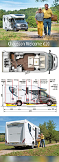 Ein ganz neues #Raumgefühl bietet der innovative #Grundriss des #Welcome 620. Das längs eingebaute #Hubbett eröffnet ungeahnte Möglichkeiten. Herzlich Willkommen im neuen #T-Modell von #Chausson. #Camping #Wohnmobil #Reise