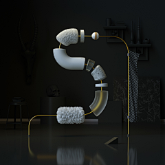 l1AMmes采集到C4D(空间)