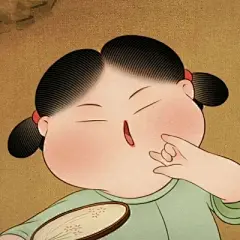 胖姑娘姐妹团头/一辈子都在躲雨 _卡通动漫头像_我要个性网