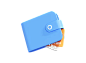 Wallet With Credit Cards 3D Illustration
