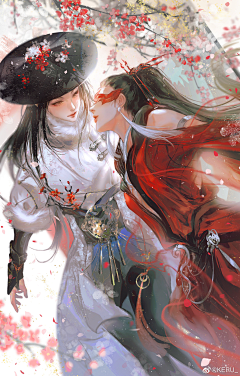 花里咕唧采集到二次元古风