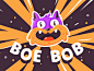 Boe Bob Sticker Pack cat sticker pack 2d illustration