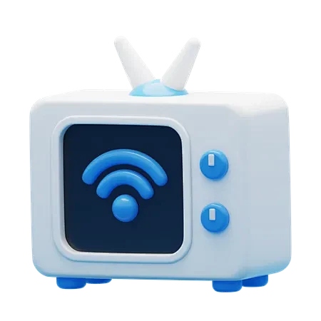 SMART TV  3D Icon