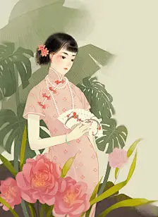 【民国风】--手绘民国美人、民国风情－堆糖，美好生活研究所
