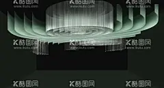 绿色婚礼吊顶手绘素材  - 源文件下载【酷图网】绿色婚礼吊顶,婚礼吊顶手绘,婚礼水晶吊顶,婚礼S型顶,婚礼