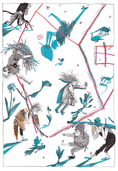 莫莫莫蓝采集到插画(绘本)