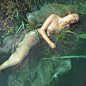 pre-raphaelite-like photography: "ophelia ii" by losesprit 2012 @DeviantArt 327117145: Photography Paintings, Art Photography, Fashion Photography, Ophelia Painting, Mermaid, Ophelia Photography, Fairytale, Lady Of The Lake Photography