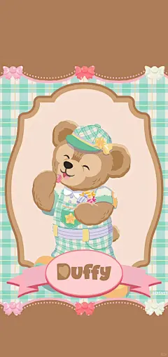 第368弹 丨 Duff达菲七宝壁纸系列 - 小红书